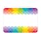 Creative Teaching Press Painted Palette Rainbow Scallops Name Tag Labels, 216PK 4821 - alternate 2